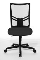 Topstar Bürostuhl Net Point 10, NX200 G20 Stoff schwarz, Gestell schwarz