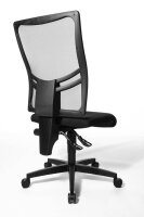 Topstar Bürostuhl Net Point 10, NX200 G20 Stoff schwarz, Gestell schwarz