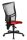 Topstar Bürostuhl Net Point 10, NX200 G21 Stoff rot, Gestell schwarz