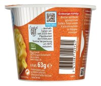 Maggi® 5 Minuten Terrine Makkaroni & Käse Fertiggericht 8x 63,0 g, 8 St.