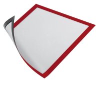 DURABLE Magnetrahmen DURAFRAME® MAGNETIC A4 rot A4, 5 St.