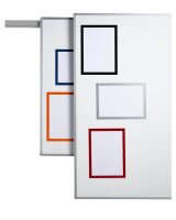 DURABLE Magnetrahmen DURAFRAME® MAGNETIC A4 rot A4, 5 St.