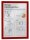 DURABLE Magnetrahmen DURAFRAME® MAGNETIC A4 rot A4, 5 St.