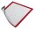DURABLE Magnetrahmen DURAFRAME® MAGNETIC A4 rot A4, 5 St.