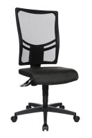 Topstar Bürostuhl Net Point 10, NX200 G22 Stoff anthrazit, Gestell schwarz