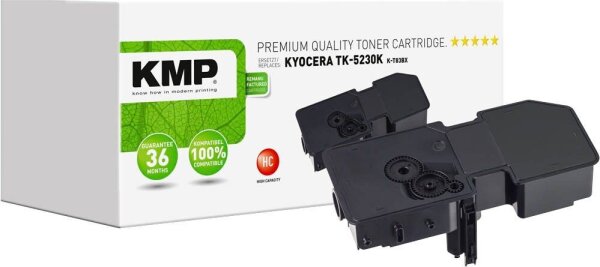 KMP K-T83BX  schwarz Toner kompatibel zu KYOCERA TK-5230K