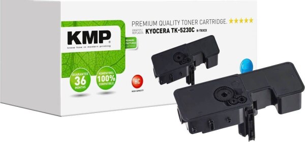KMP K-T83CX  cyan Toner kompatibel zu KYOCERA TK-5230C