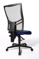 Topstar Bürostuhl Net Point 10, NX200 G26 Stoff blau, Gestell schwarz