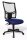 Topstar Bürostuhl Net Point 10, NX200 G26 Stoff blau, Gestell schwarz