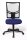 Topstar Bürostuhl Net Point 10, NX200 G26 Stoff blau, Gestell schwarz