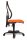Topstar Bürostuhl Open Point P, OP100 G04 Stoff orange, Gestell schwarz