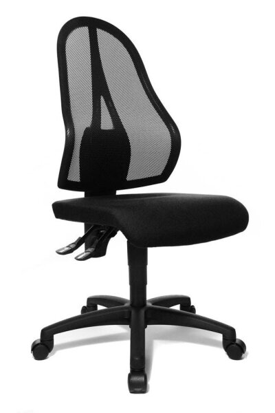 Topstar Bürostuhl Open Point P, OP100 G20 Stoff schwarz, Gestell schwarz