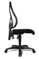 Topstar Bürostuhl Open Point P, OP100 G20 Stoff schwarz, Gestell schwarz