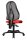 Topstar Bürostuhl Open Point P, OP100 G21 Stoff rot, Gestell schwarz