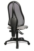 Topstar Bürostuhl Open Point P, OP100 G23 Stoff grau, Gestell schwarz