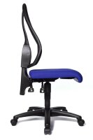 Topstar Bürostuhl Open Point P, OP100 G26 Stoff blau, Gestell schwarz