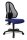 Topstar Bürostuhl Open Point P, OP100 G26 Stoff blau, Gestell schwarz