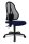 Topstar Bürostuhl Open Point P, OP100 G28 Stoff blau, Gestell schwarz