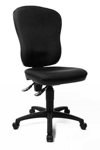 Topstar Bürostuhl Point 80, 8180 G20 Stoff schwarz, Gestell schwarz