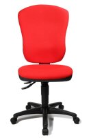 Topstar Bürostuhl Point 80, 8180 G21 Stoff rot,...