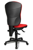 Topstar Bürostuhl Point 80, 8180 G21 Stoff rot, Gestell schwarz