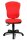 Topstar Bürostuhl Point 80, 8180 G21 Stoff rot, Gestell schwarz