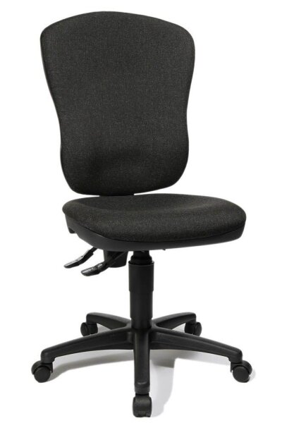 Topstar Bürostuhl Point 80, 8180 G22 Stoff anthrazit, Gestell schwarz