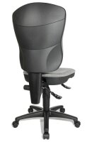 Topstar Bürostuhl Point 80, 8180 G23 Stoff grau, Gestell schwarz