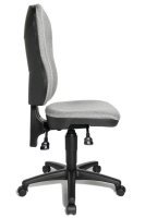 Topstar Bürostuhl Point 80, 8180 G23 Stoff grau, Gestell schwarz