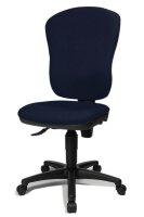 Topstar Bürostuhl Point 80, 8180 G28 Stoff blau, Gestell schwarz