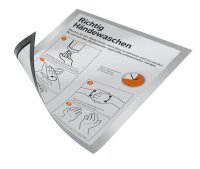 DURABLE Magnetrahmen DURAFRAME® MAGNETIC A4 silber A4, 5 St.