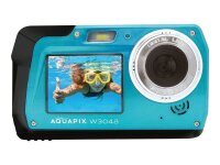 EASYPIX® W3048 EDGE Unterwasserkamera blau 13,0 Mio. Pixel