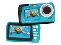 EASYPIX® W3048 EDGE Unterwasserkamera blau 13,0 Mio. Pixel