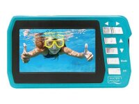 EASYPIX® W3048 EDGE Unterwasserkamera blau 13,0 Mio. Pixel