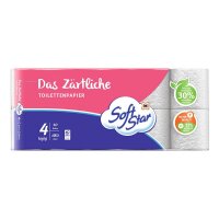 Soft Star Toilettenpapier Das Zärtliche 4-lagig, 10...