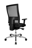 Topstar Bürostuhl Profi Net 11, PS59H T20 Stoff schwarz, Gestell alu