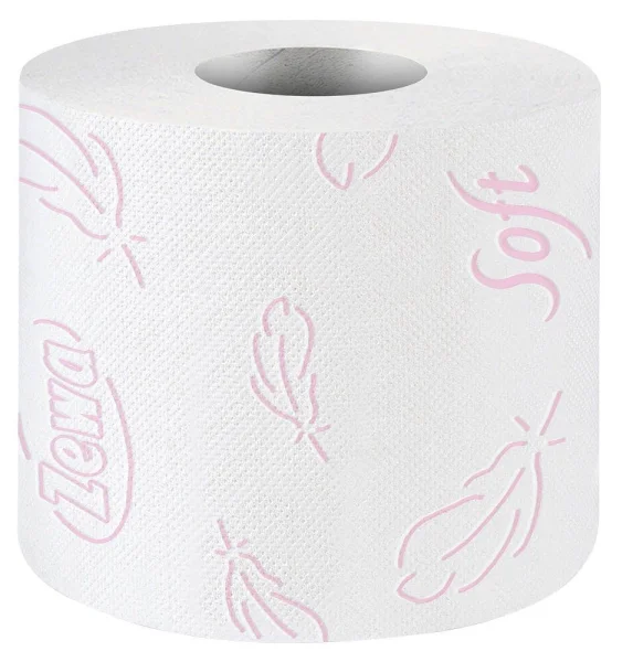 Zewa Toilettenpapier Ultra Soft 4-lagig, 20 Rollen