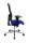 Topstar Bürostuhl Profi Net 11, PS59H T38 Stoff blau, Gestell alu