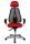 Topstar Bürostuhl Sitness 45, ST99U L51X Stoff rot, Gestell chrom
