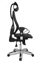 Topstar Bürostuhl Sitness 45, ST99U L52X Stoff anthrazit, Gestell chrom