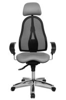 Topstar Bürostuhl Sitness 45, ST99U L53X Stoff grau,...