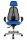 Topstar Bürostuhl Sitness 45, ST99U L56X Stoff blau, Gestell chrom