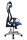 Topstar Bürostuhl Sitness 45, ST99U L56X Stoff blau, Gestell chrom