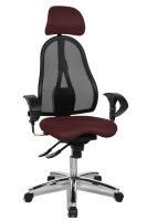 Topstar Bürostuhl Sitness 45, ST99U L57X Stoff rot,...