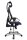 Topstar Bürostuhl Sitness 45, ST99U L58X Stoff blau, Gestell chrom