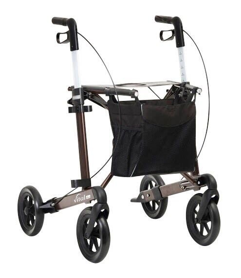 RUSSKA Rollator vital plus 11448511 mocca, 1 St.