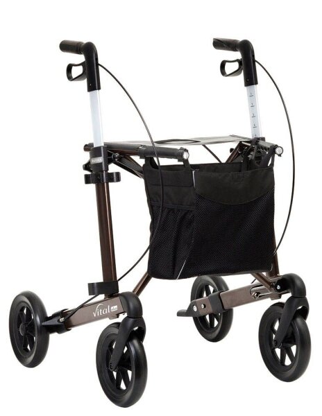 RUSSKA Rollator vital plus 11448510 mocca, 1 St.