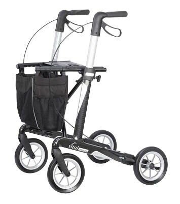 RUSSKA Rollator vital carbon plus 11448701 schwarz, 1 St.
