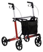 RUSSKA Rollator vital classic 11448008 rot, schwarz, 1 St.