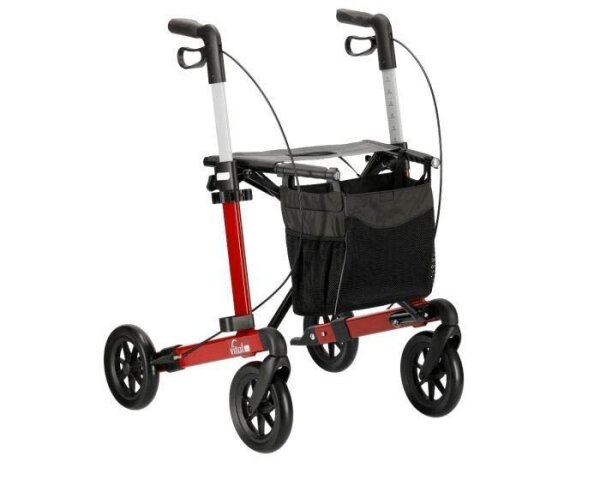 RUSSKA Rollator vital plus 11448508 kirschrot, 1 St.